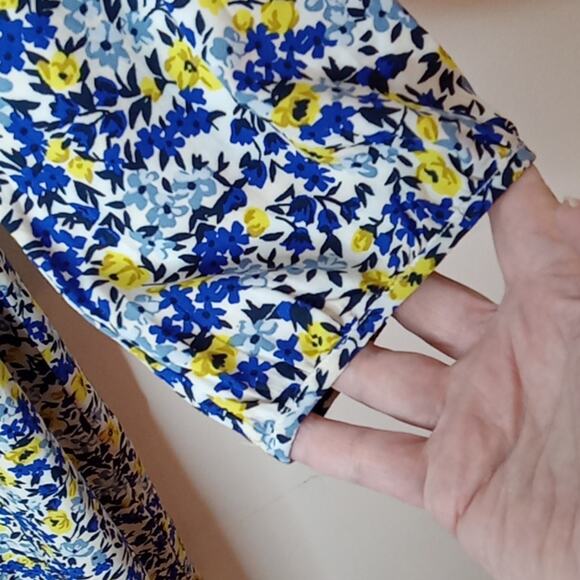 Old Navy Women's Floral Three Quarter Sleeve Medium Dress. Cottagecore, Summer - Picture 4 of 8